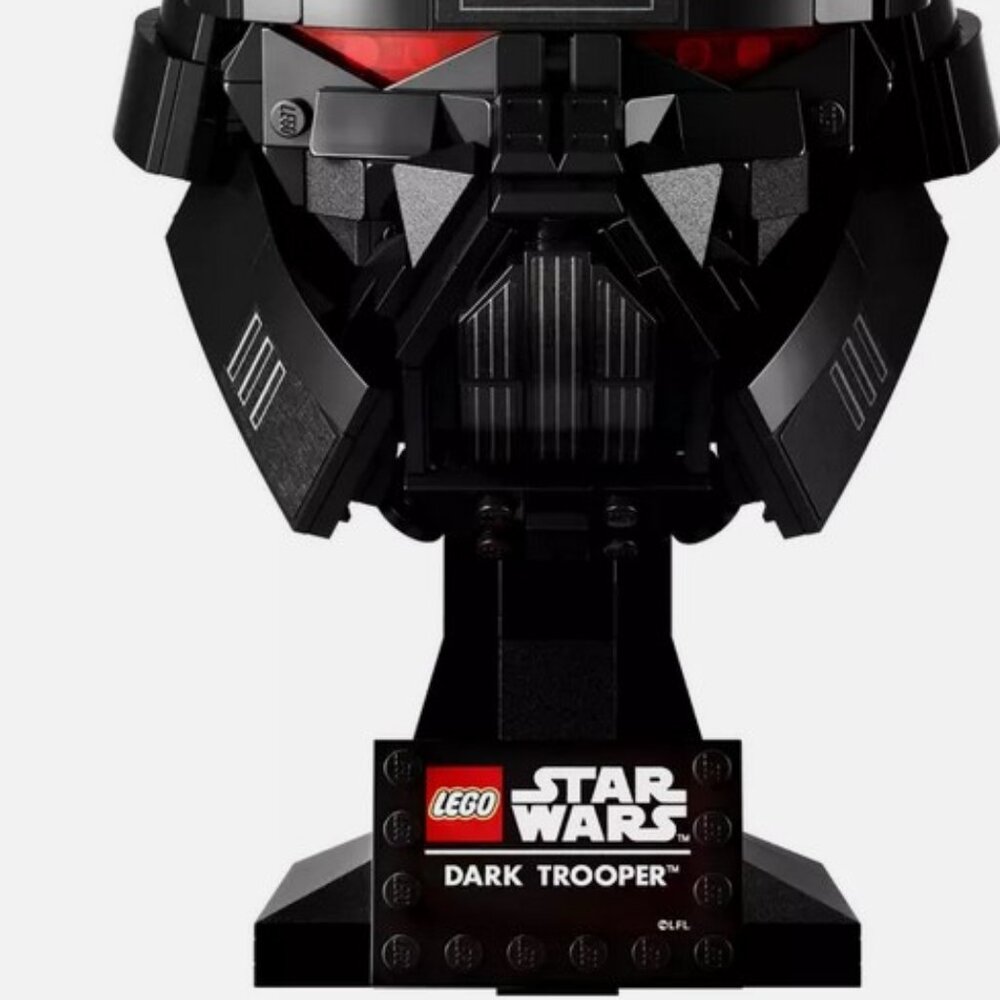 New Sealed Lego Star Wars Dark Trooper Helmet Retired & Collectible Set 75343 - Picture 8 of 10